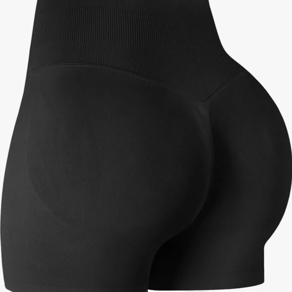 Women's Black Athletic Shorts